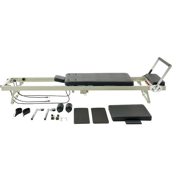 Foldable Pilates Reformer folded