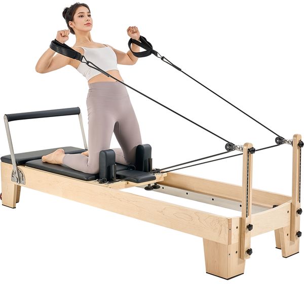 Studio Pilates Reformer in use