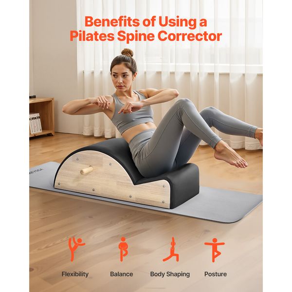 Pilates Spine Corrector in use